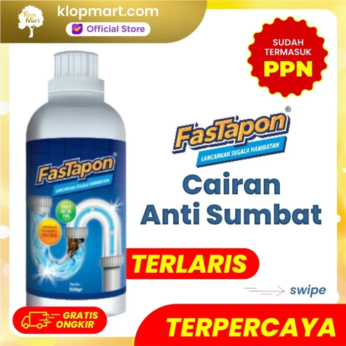 Jual FASTAPON Anti Sumbat Wastafel Closet WC - Melancarkan Pipa Mampet