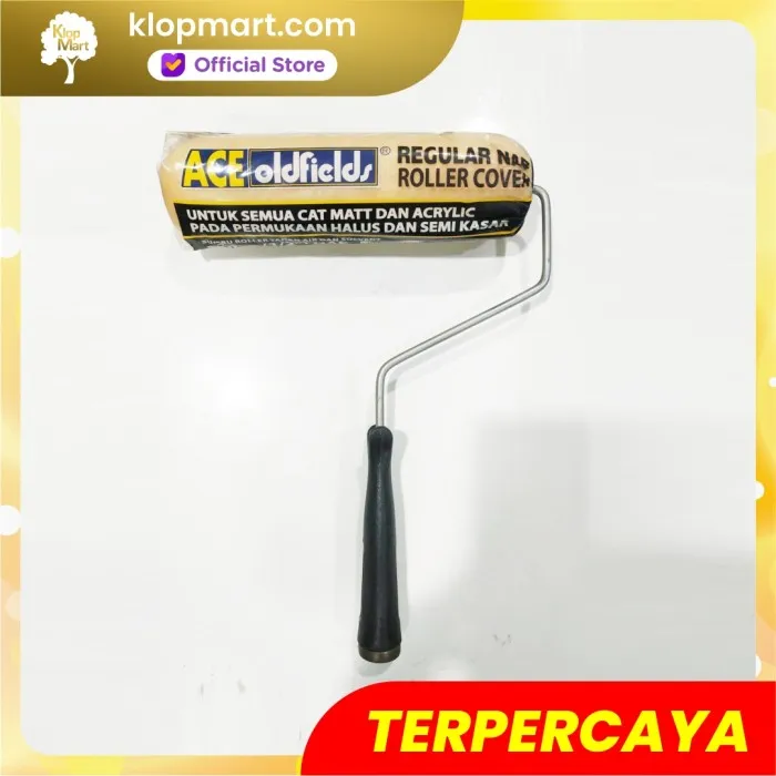 Jual Bulu Kuas Roll ACE - Regular Nap + Gagang 230mm / 10mm (3/8'') NAP-2