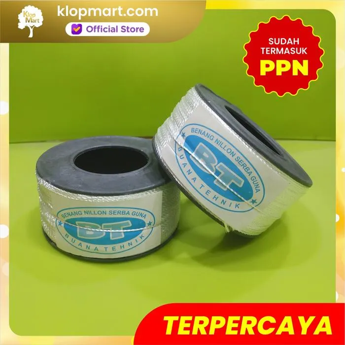 Jual BENANG NILLON SERBA GUNA / TALI NILON PUTIH (1 roll) BESAR-1