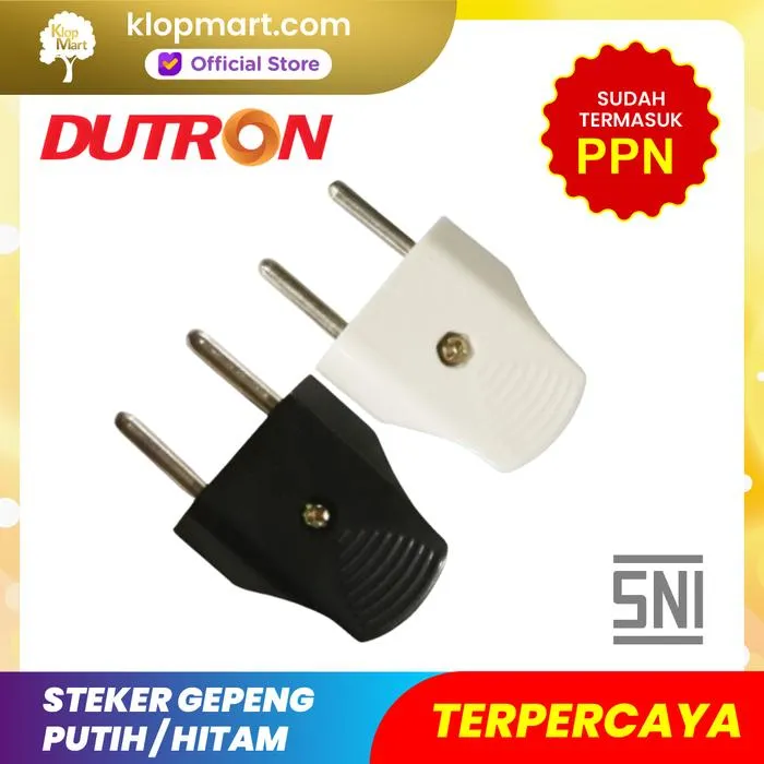 Jual Dutron Steker Gepeng Hitam DV-SBA-01-H-2