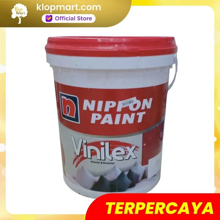 Jual Cat Tembok Vinilex Pail 25Kg - Nippon Paint Vinilex - 300 WHITE-2