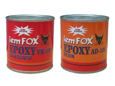 Jual Lem Fox Epoxy - Kemasan 1 set