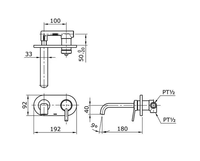 Jual Kran Wastafel TOTO TX120LV -2