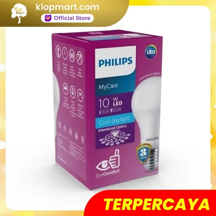Jual Lampu bohlam LED Philips 10w-2