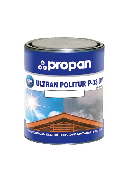 Jual Propan Ultran Politur P-03 UV Transparent Color 1L