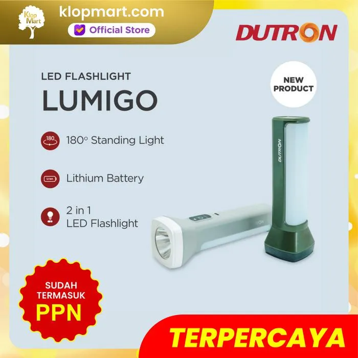 Jual DUTRON Senter LED Flashlight Lumigo 7W-1