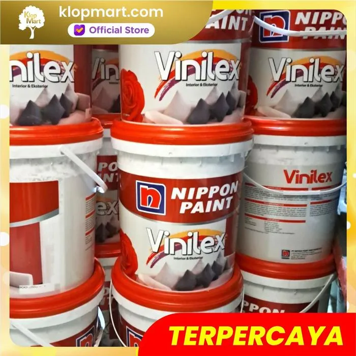 Jual Cat Tembok Vinilex Pail 25Kg - Nippon Paint Vinilex - 973J BLUE WHITE-3
