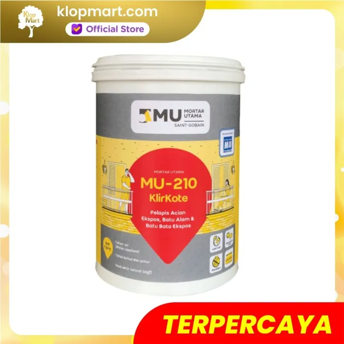 Jual Mortar Utama MU210 Klirkote Pelapis Batu Alam,Acian & Batu Bata Ekspos-3