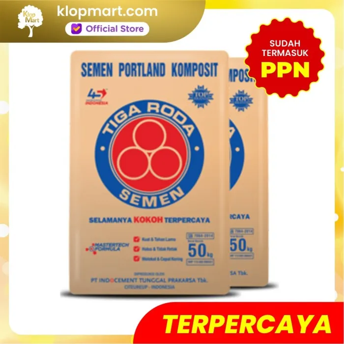 Jual Semen Tiga Roda 50Kg