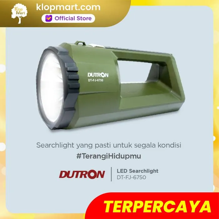Jual DUTRON Senter Tangan Jumbo LED Searclight Valeo Pro 40W - Gray-5