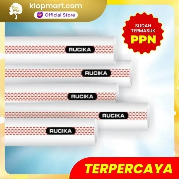 Jual Pipa PVC Rucika Standard Type D - Ukuran : 6