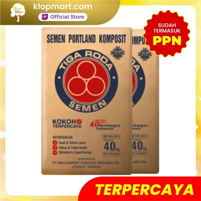 Jual Semen Tiga Roda 40Kg