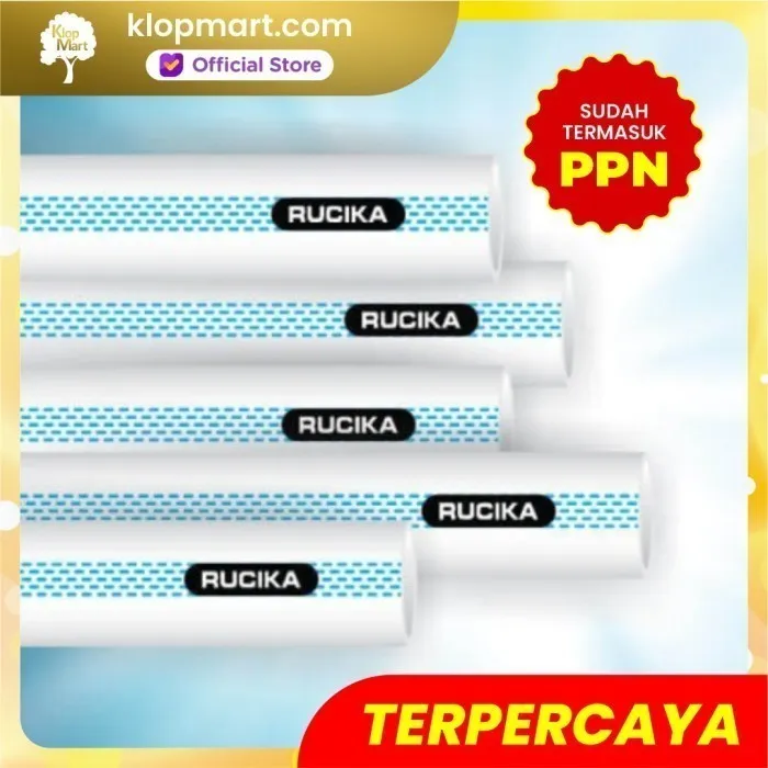 Jual Pipa PVC Rucika Standard Type AW - Ukuran : 1-1/4