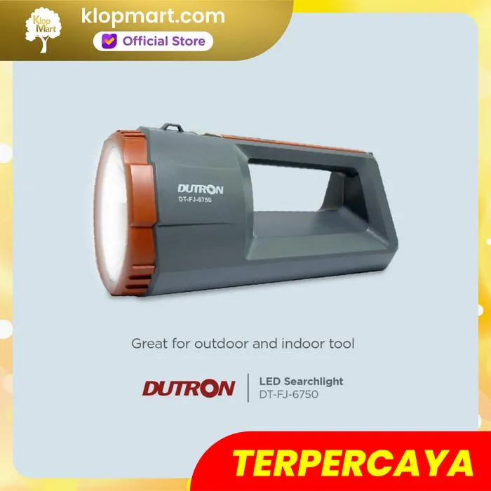 Jual DUTRON Senter Tangan Jumbo LED Searclight Valeo Pro 40W - Gray-1
