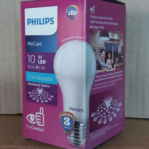 Jual Lampu bohlam LED Philips 10w-3