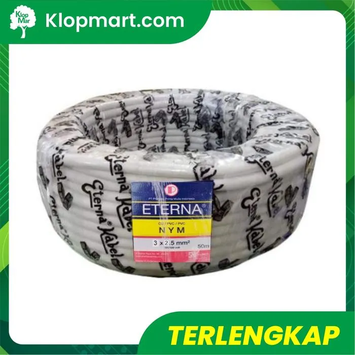 Jual Kabel Eterna NYM Ukuran 3 x 2.5-1