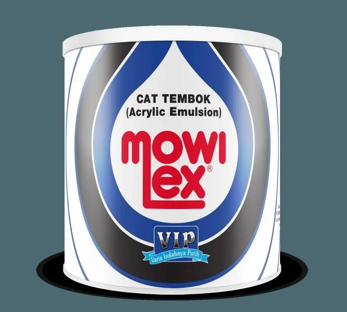 Jual Cat Tembok Mowilex Emulsion VIP 2.5Lt E-2000 Warna Putih Permai-3