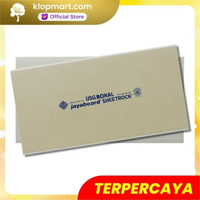 Jual Gypsum Jayaboard 9mm / Papan Gypsum Gipsum Jayaboard 9mm (1,2x2,4mtr)-2