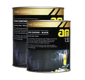 Jual AM 153 Stone Coating Black
