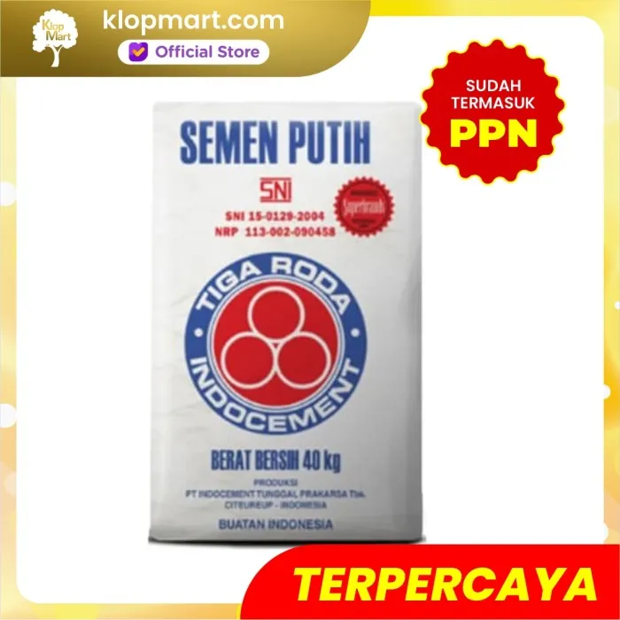 Jual Semen Putih Tiga Roda 40Kg-1
