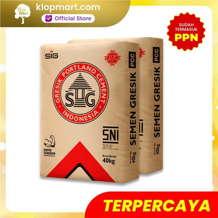 Jual Semen Gresik Eceran - 40kg - Eceran 