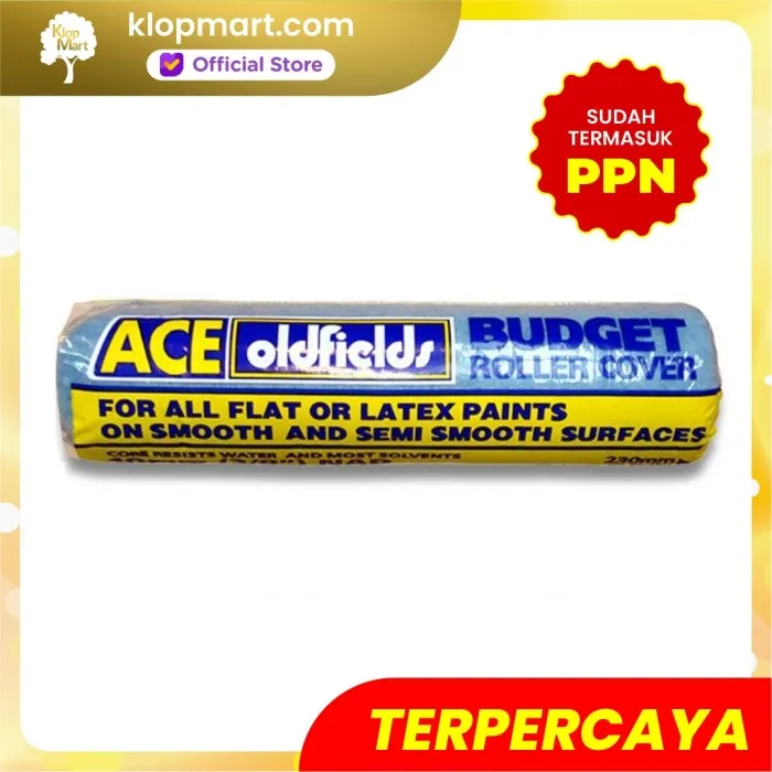 Jual Bulu Kuas Roll ACE - Budget 230mm / 10mm (3/8'') NAP