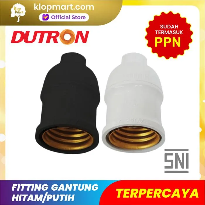 Jual Dutron Fitting Gantung Putih DV-FGB-01-P-2
