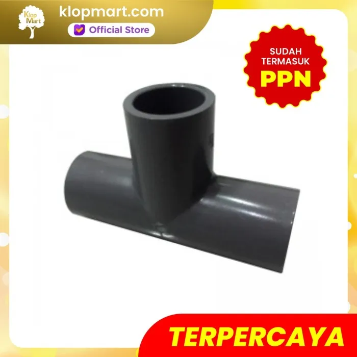 Jual Sambungan Pipa Fitting PVC Tee AW 1-1/4