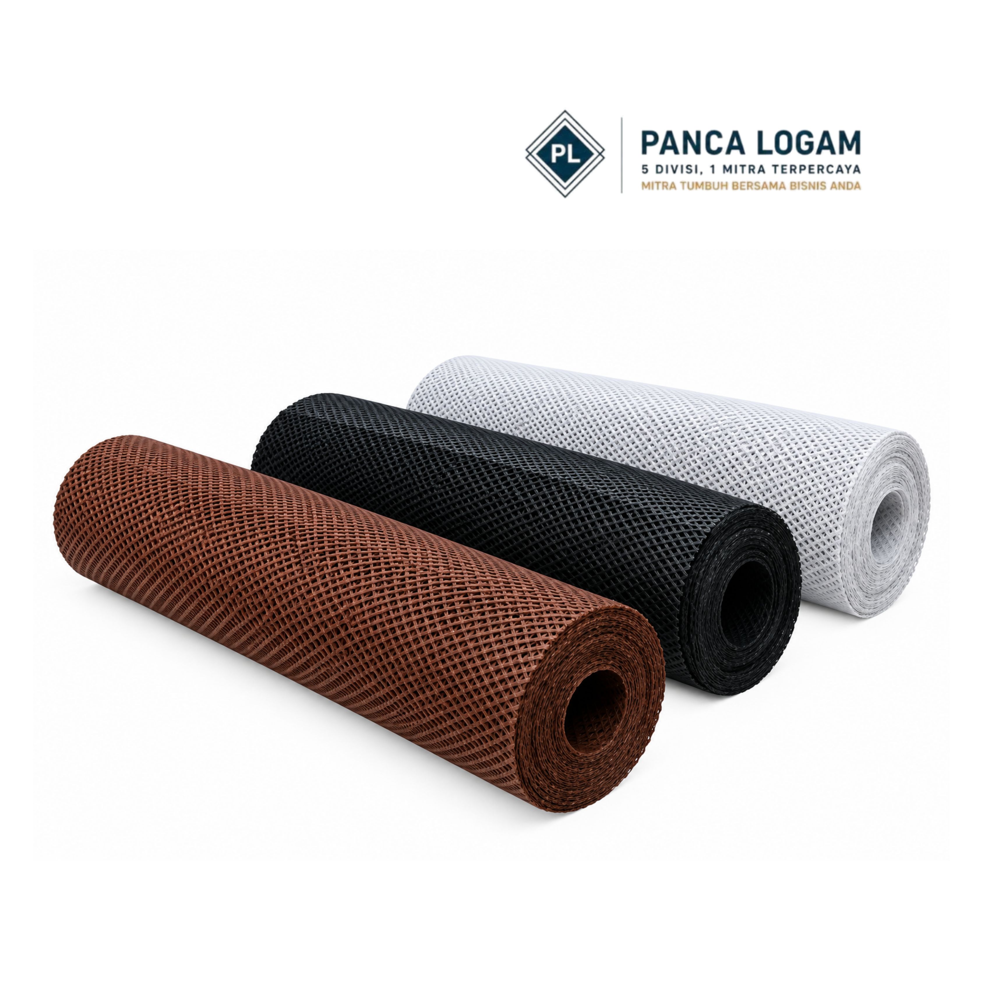 Jual Panca Logam Ram Diamond Mesh - Warna Coklat-2