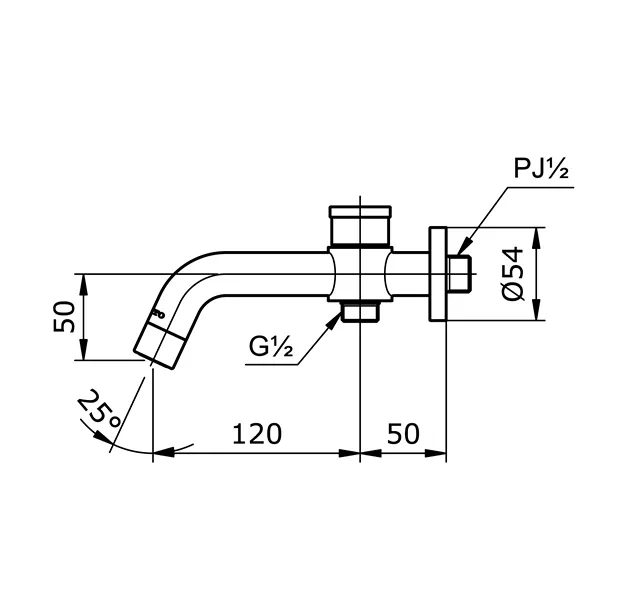 Jual Toto Bath Spout TX470SEN -2