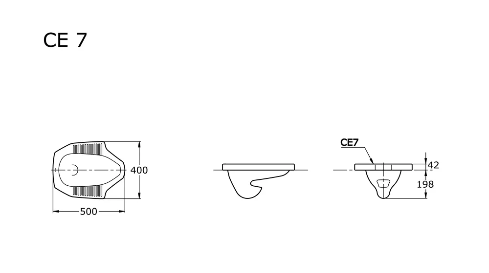 Jual Closet TOTO CE7 -2