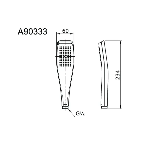 Jual Toto Hand Shower A90333 -2