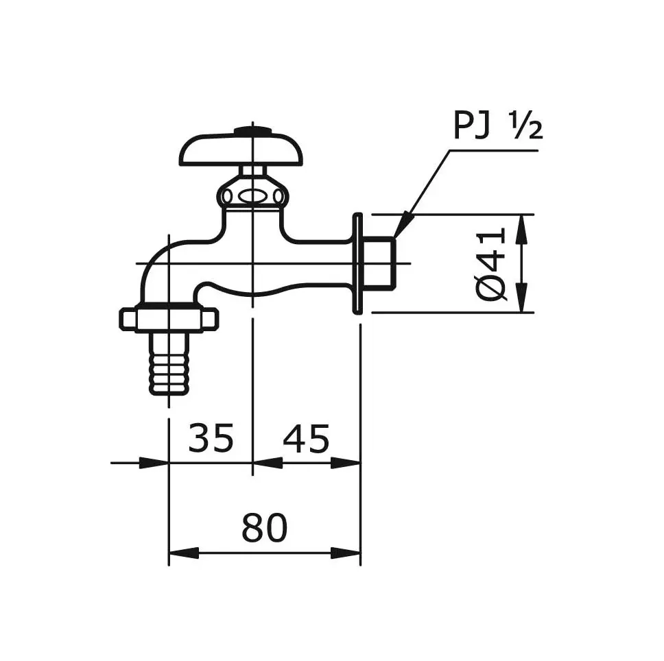 Jual Kran Wastafel TOTO T26-13 -2