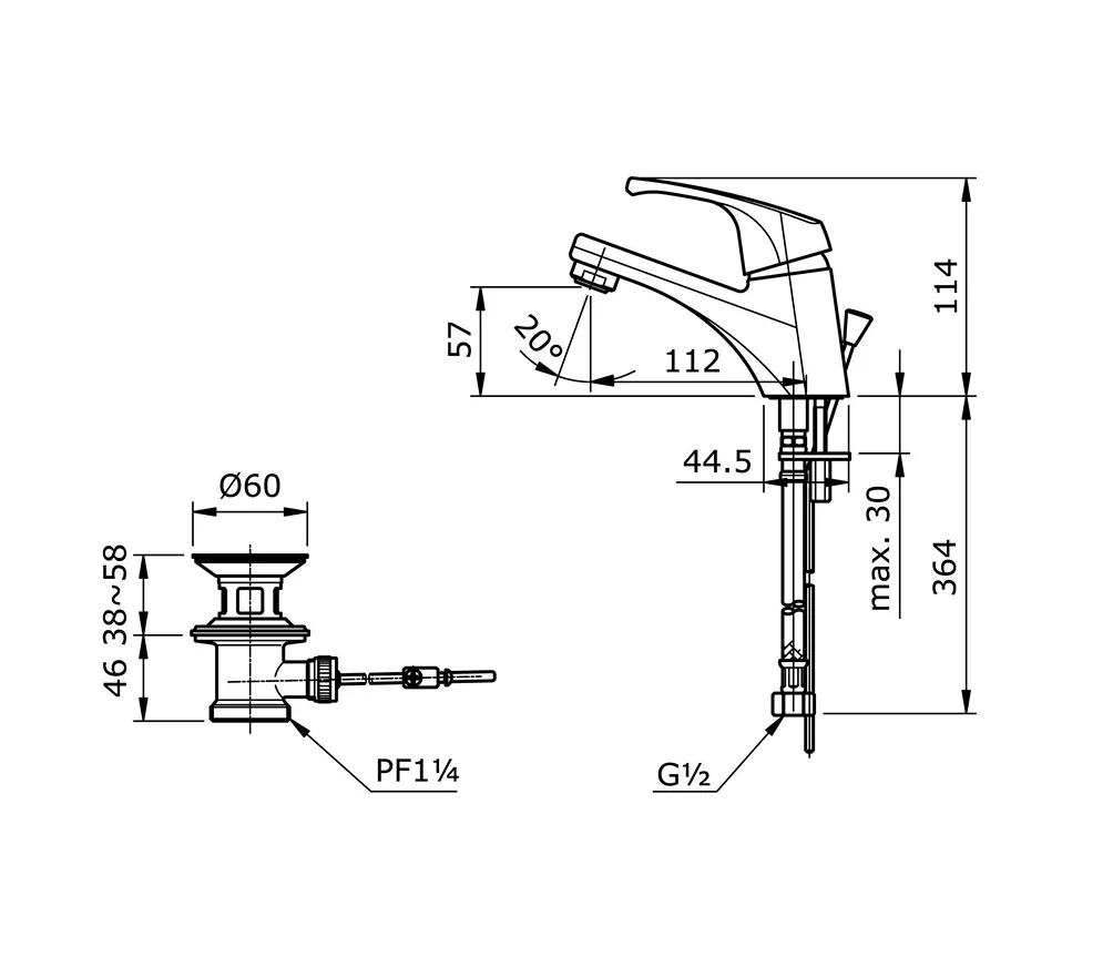 Jual Toto Kran TX108LDN-2