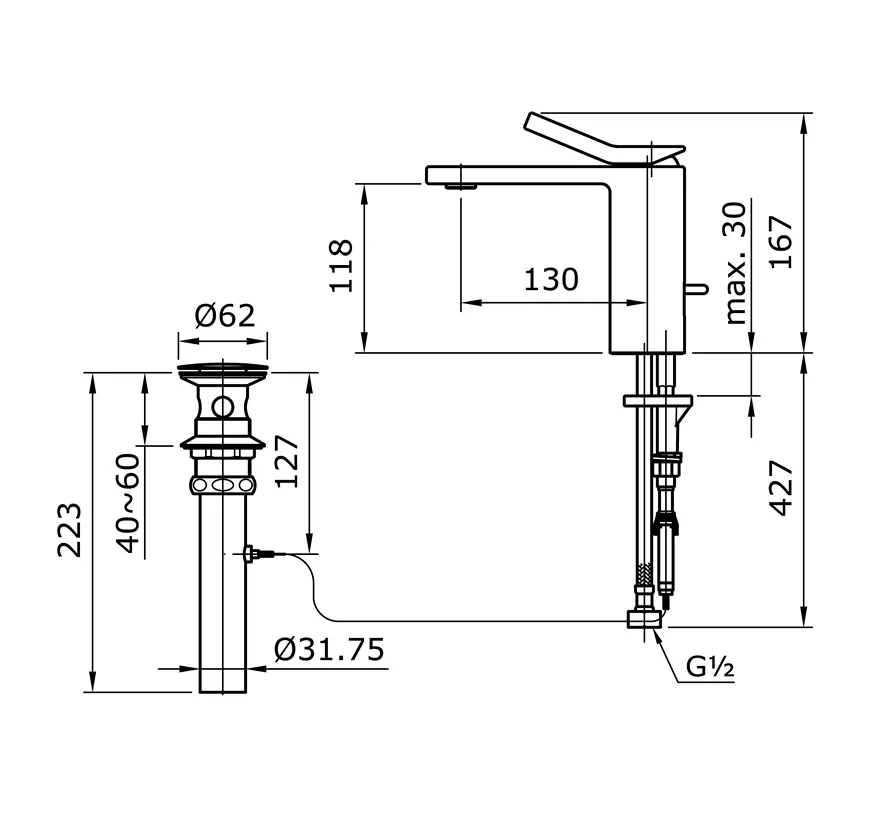 Jual Kran Wastafel TOTO TX115LQBR -2