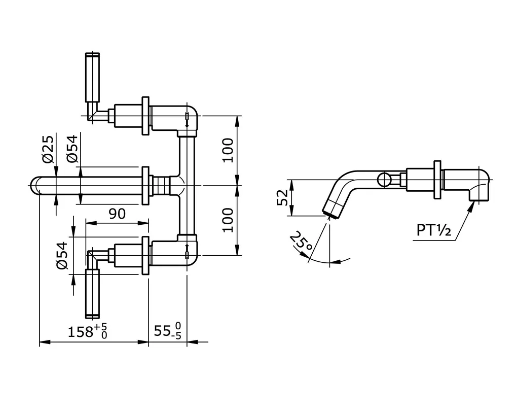 Jual Kran Wastafel TOTO TX118LEL -2