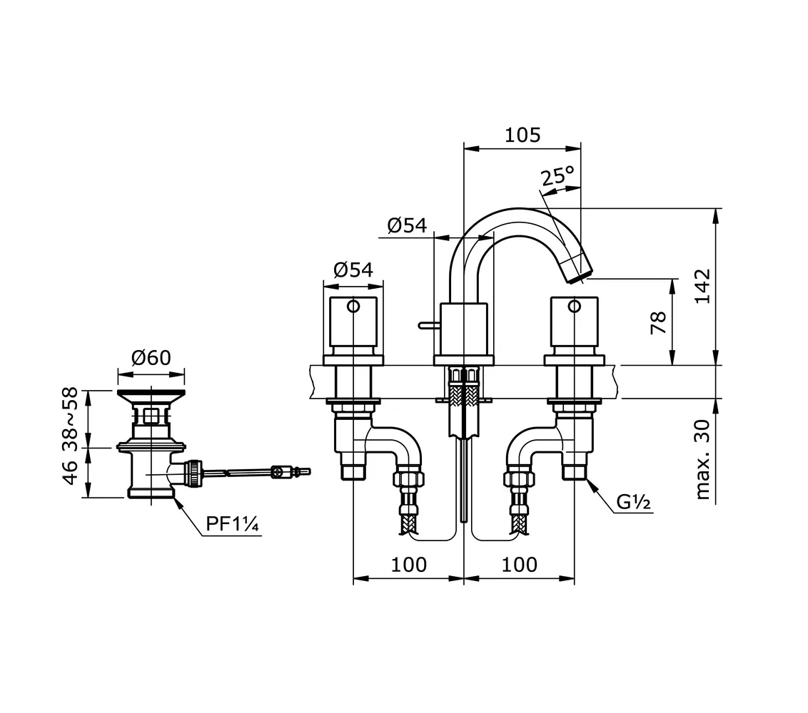 Jual Kran Wastafel TOTO TX119LESBR -2