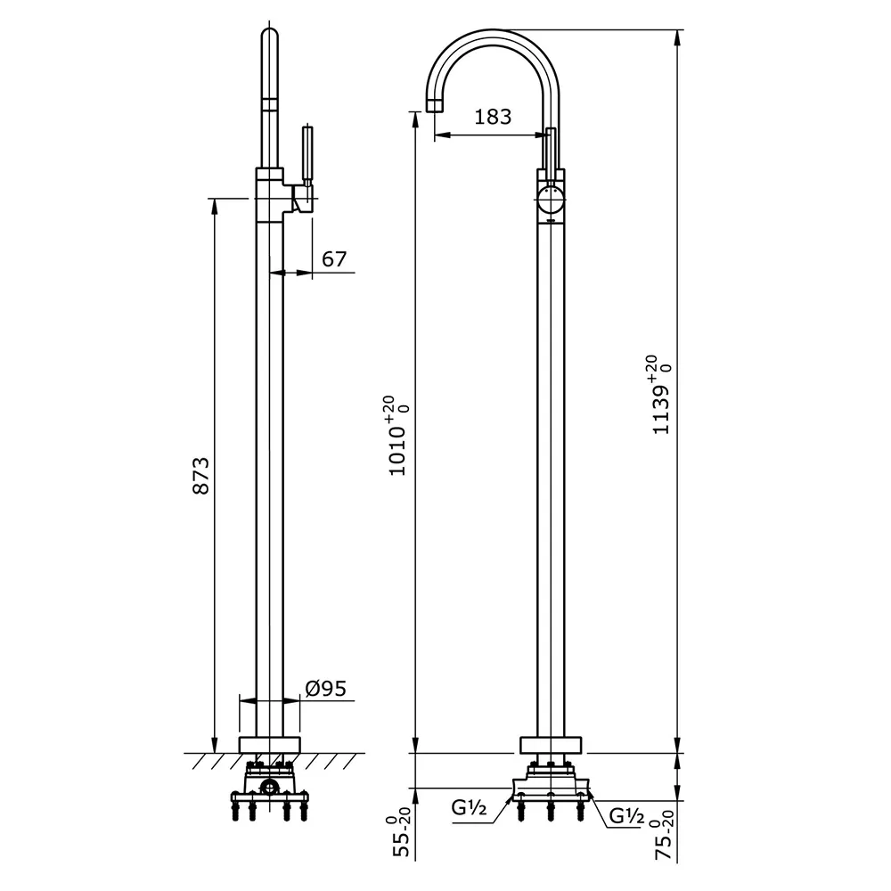 Jual Kran Wastafel TOTO TX128LELBR -2