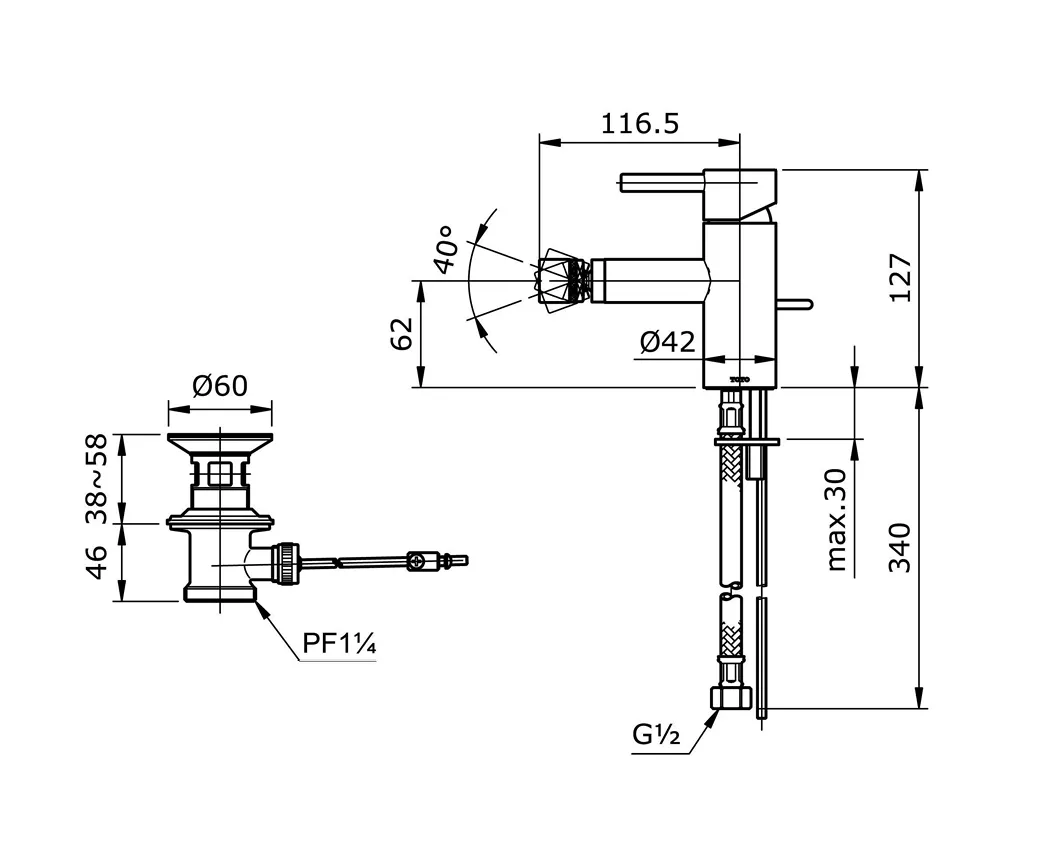 Jual Kran Wastafel TOTO TX303BESBR -2