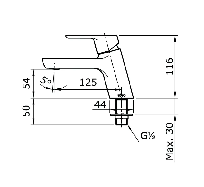 Jual Toto Lavatory Faucet TX109LU-2