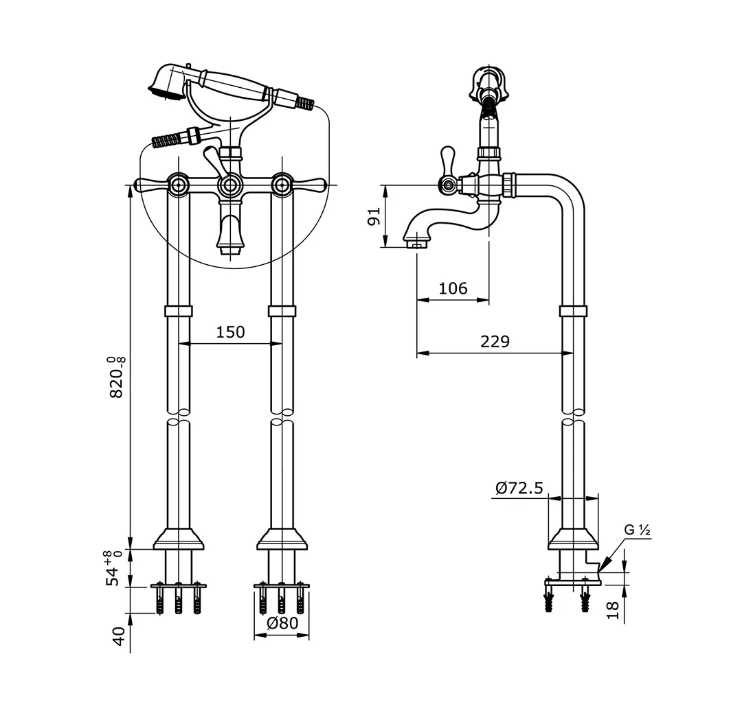 Jual Shower TOTO TX411SCLV3 