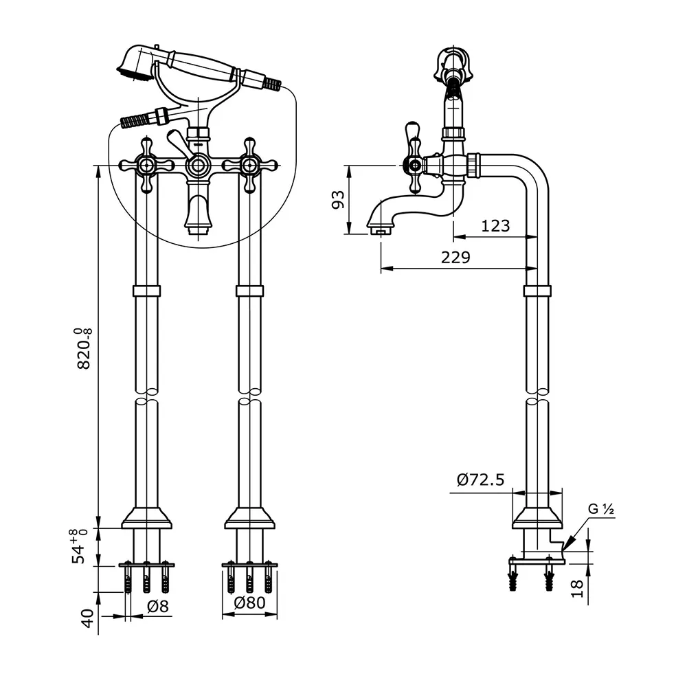 Jual Shower TOTO TX411SCV3 -2