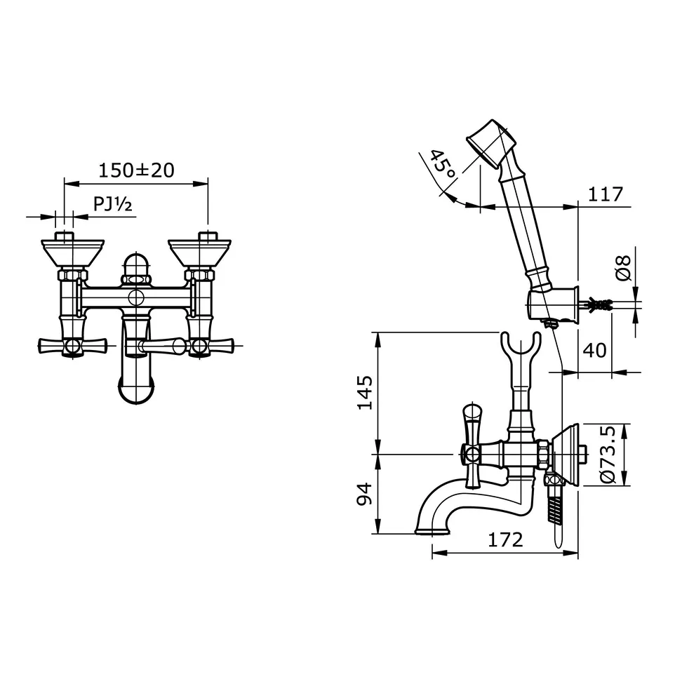 Jual Shower TOTO TX411SGNC -2