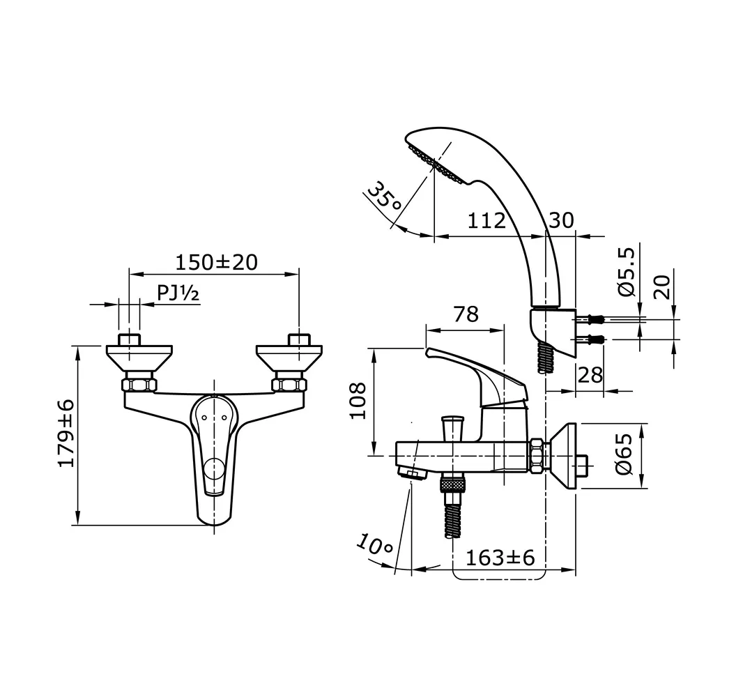 Jual Shower TOTO TX432SDN -2