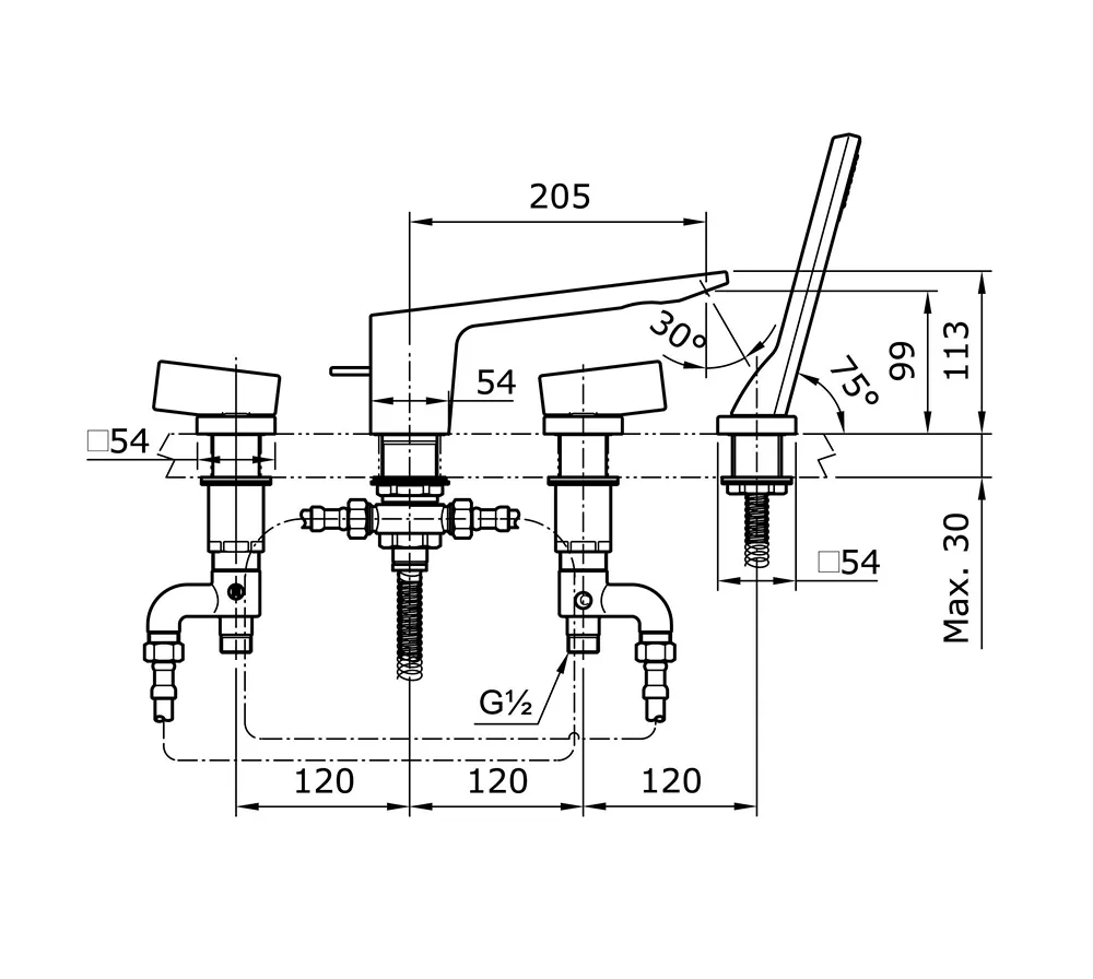 Jual Shower TOTO TX447SNBR -2