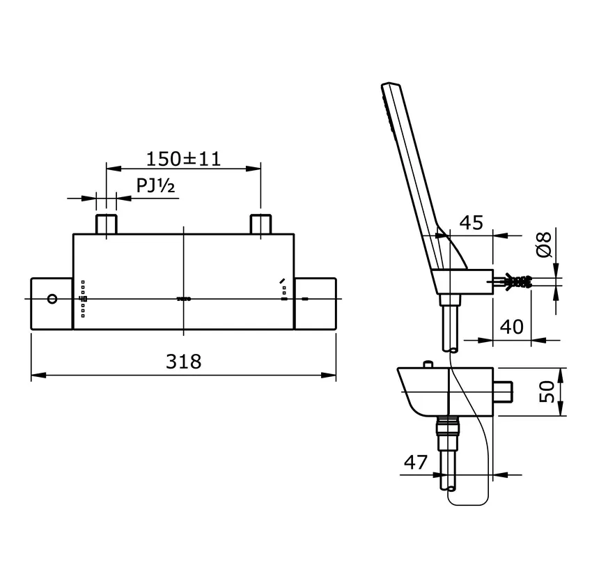 Jual Shower TOTO TX469SEBR -2