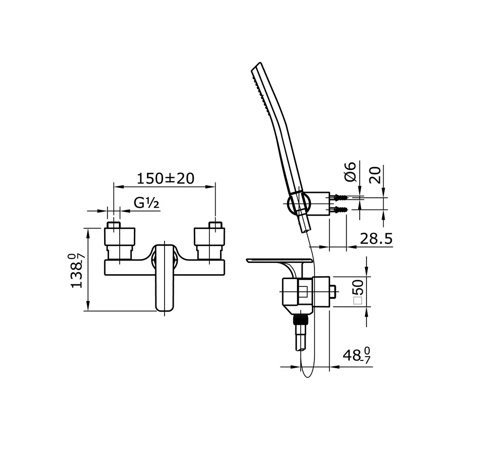 Jual Shower TOTO TX474ST -2