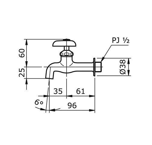 Jual Toto Sink Tap T23B13-2