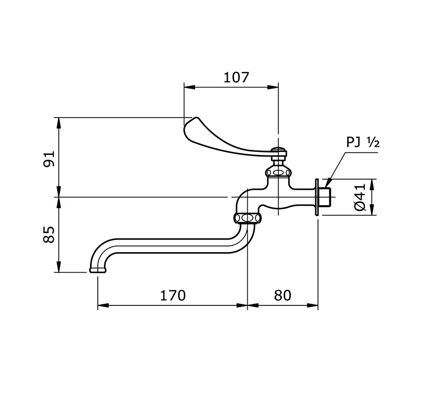 Jual Toto Sink Tap T30ARQ13N-2