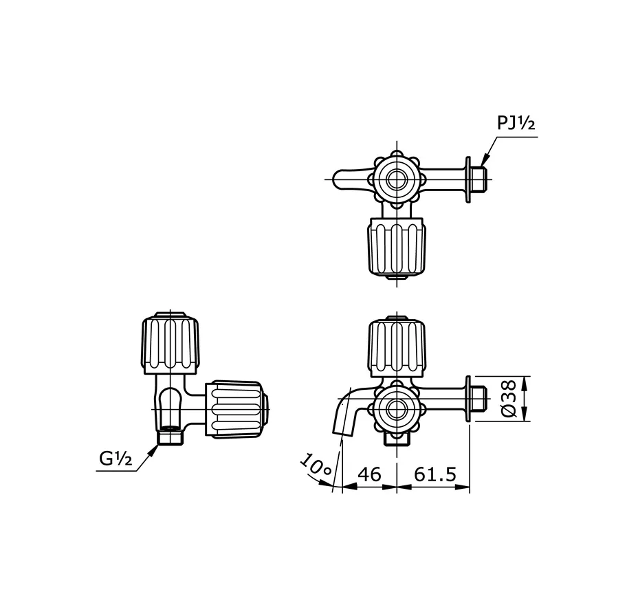 Jual Toto Sink Tap TX423ST1-2